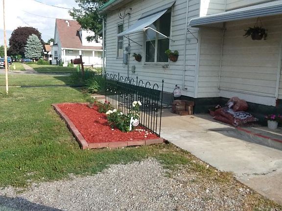 working on landscaped areas