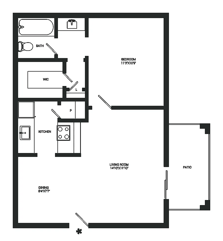 Floor plan Grace