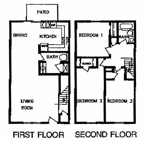 Floor plan 3 Bedroom