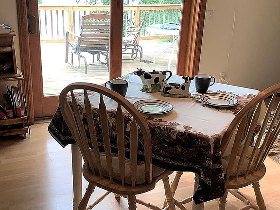 Breakfast area w/lake view