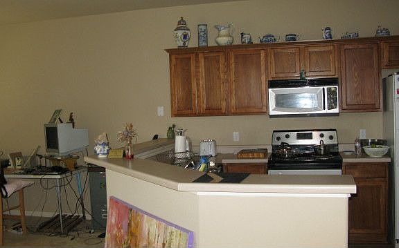 kitchen and counter