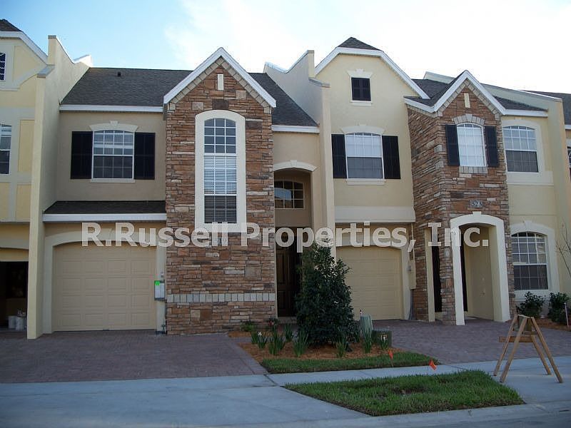 Front View of Townhome