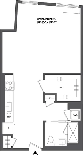 Floor plan Studio-SB-2