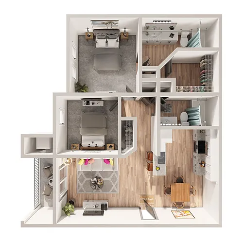 Floor plan B2A