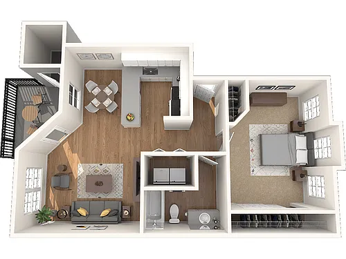 Floor plan A1