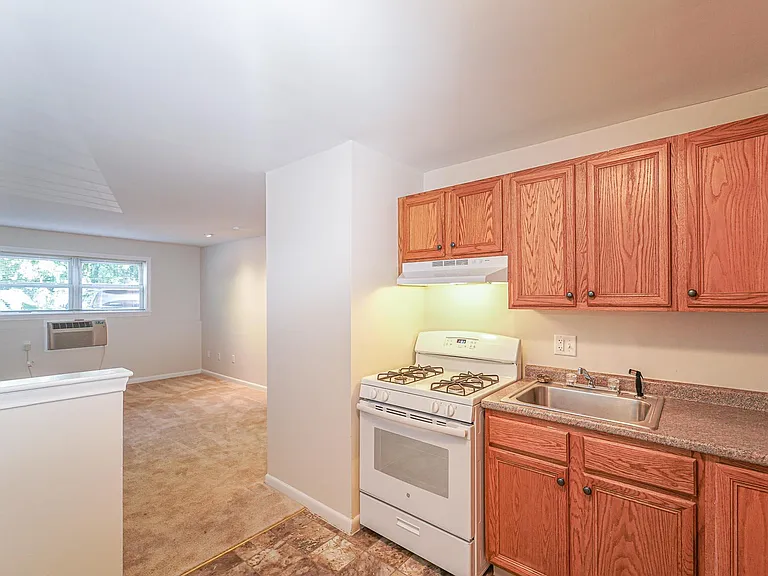 Two Bedroom Kitchen to Living Room