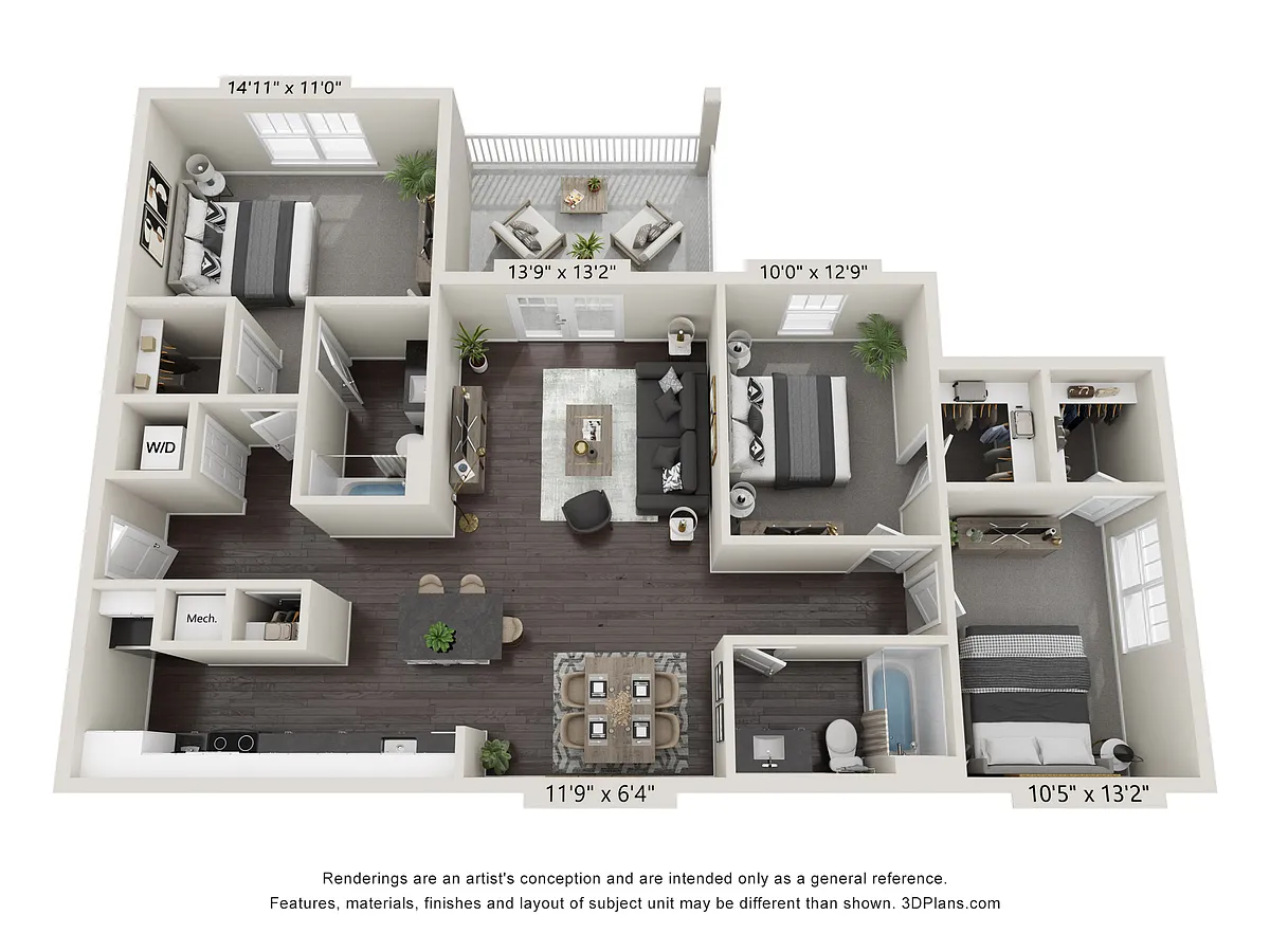 Floor plan The Brody