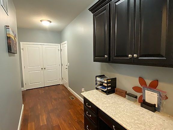 Mudroom off of garage