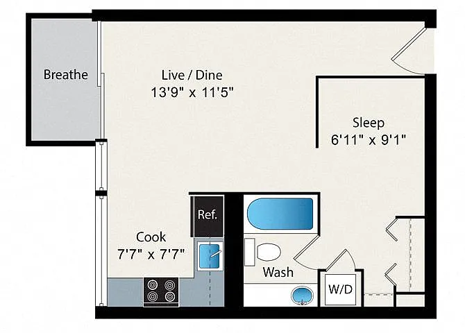 Floor plan SC1