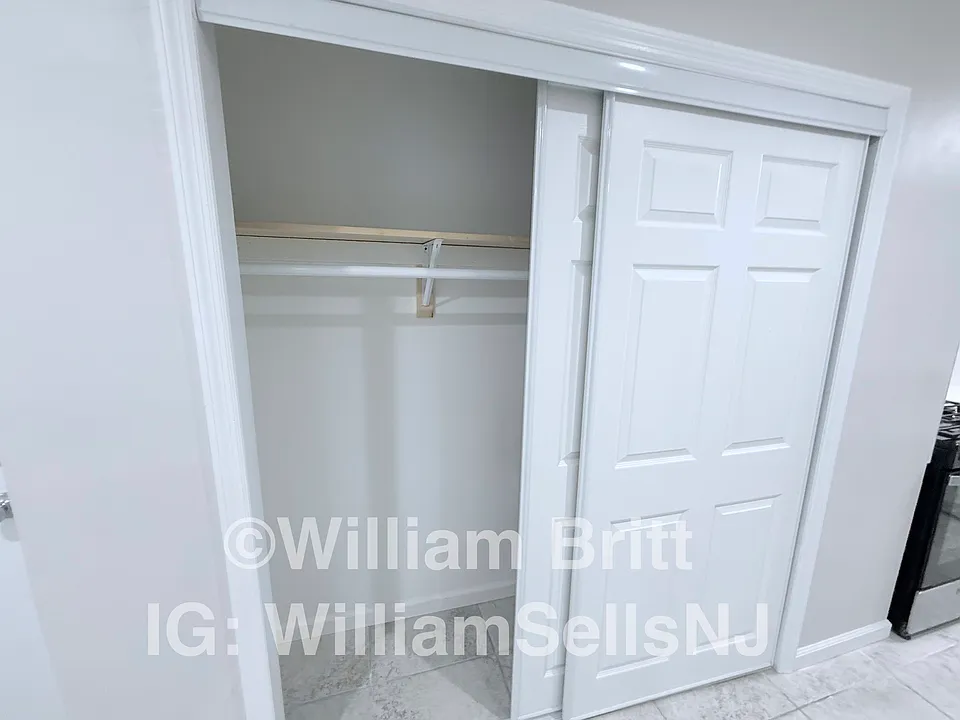 Closet in living/dining room