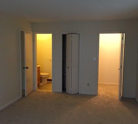 Master bedroom. Full bath and walk-in closet.