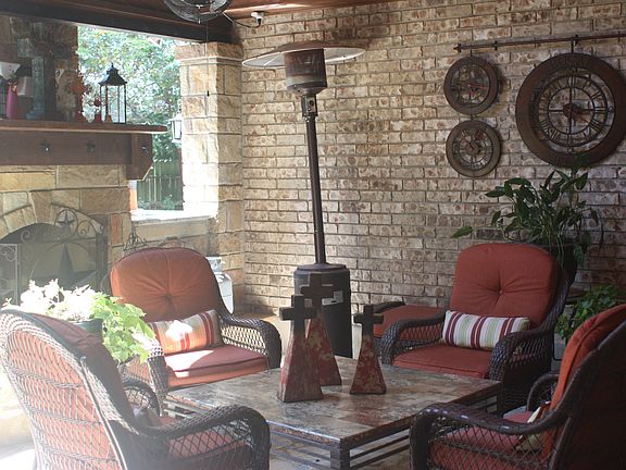 HUGE covered patio
