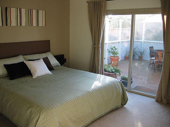 Spacious master bedroom