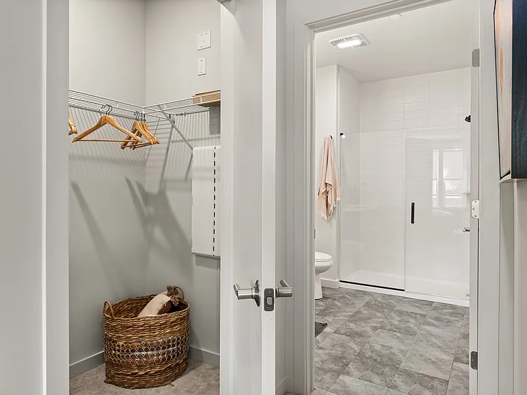 Model Unit - Walk-in Closets