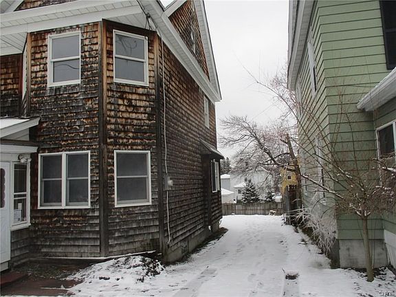 Right side and driveway