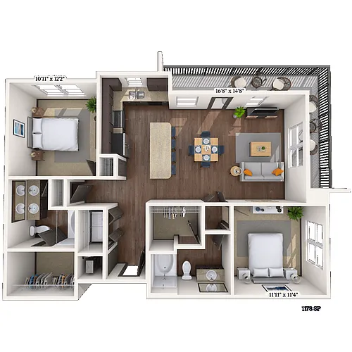 Floor plan Ewing