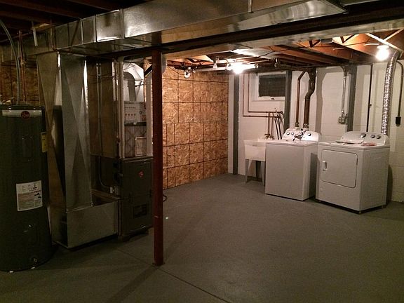 Private basement, tenant provides washer/dryer
