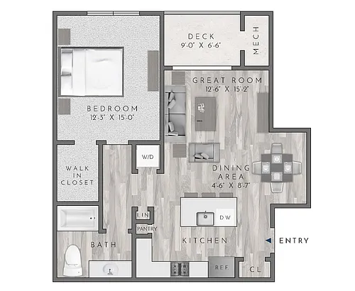 Floor plan Green