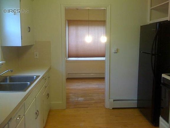 Kitchen with dining room view