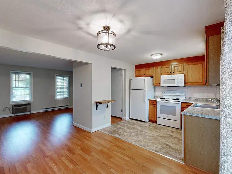 Beautiful, bright open floor plan with designer luxury plank flooring.