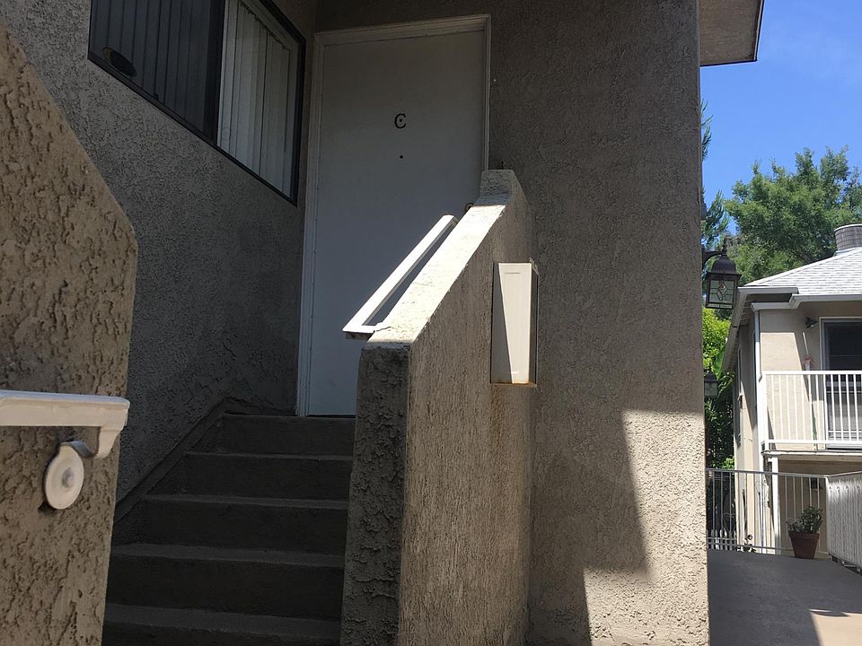 Front door of unit