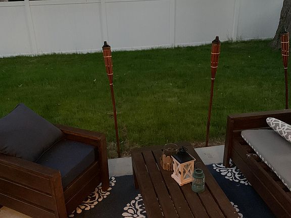 Back Yard (not pictured a fire pit)