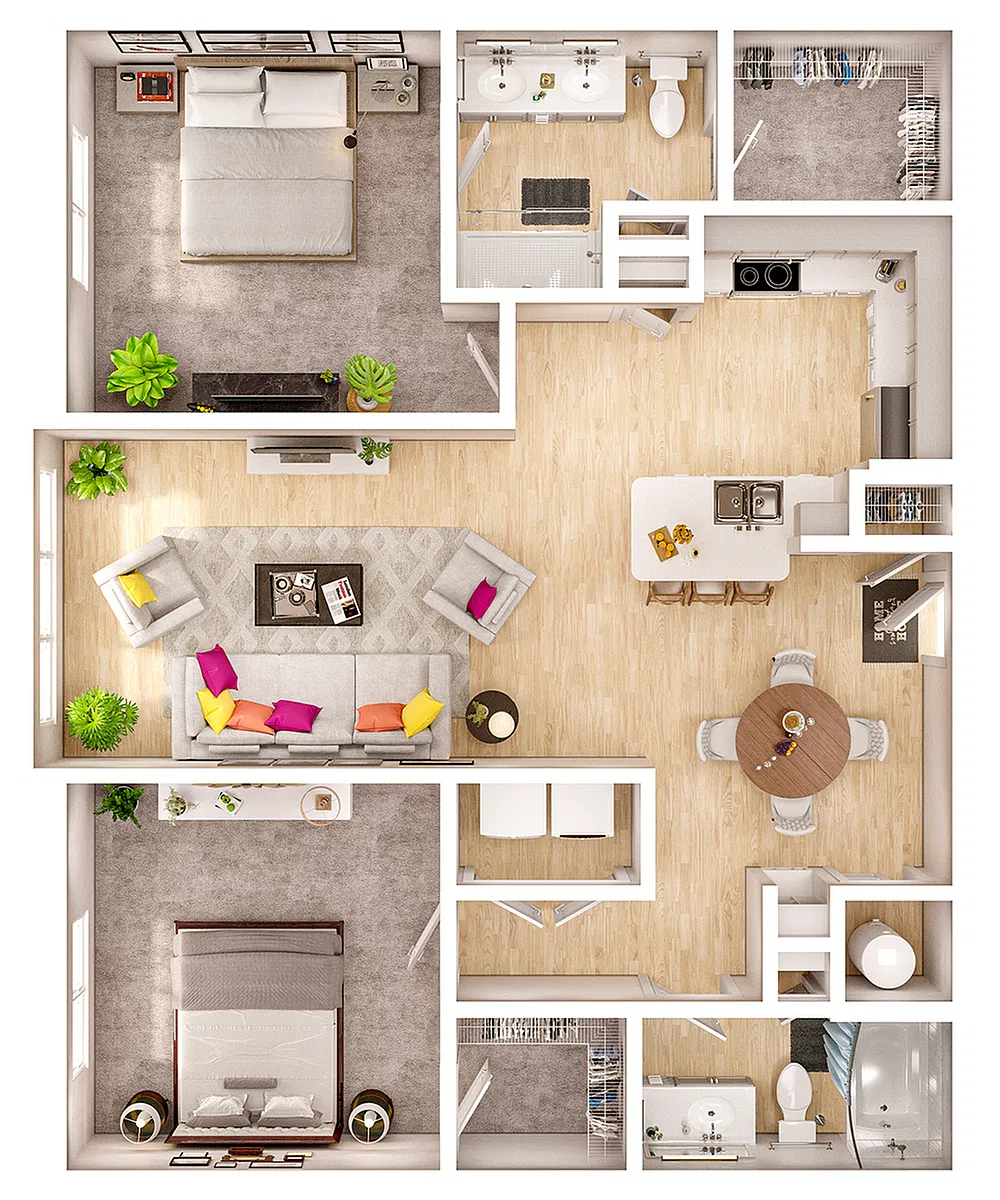 Floor plan B2B