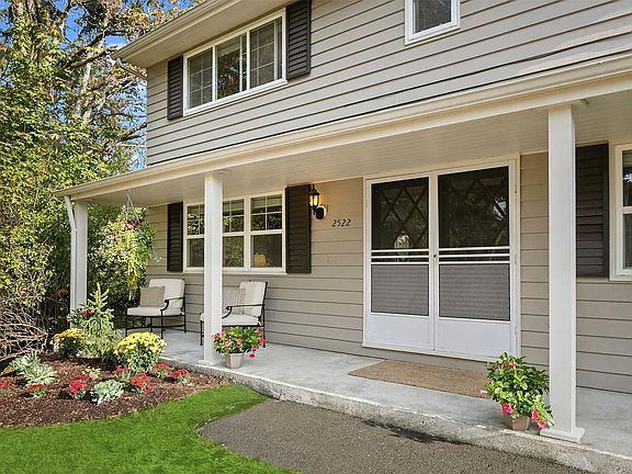 Front entry.