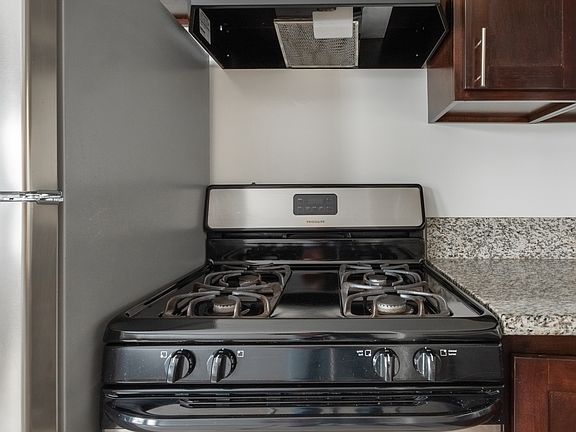 Included Stainless Steel Stove