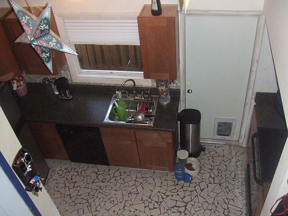 kitchen from the landing