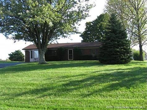Lovely large yard with mature trees