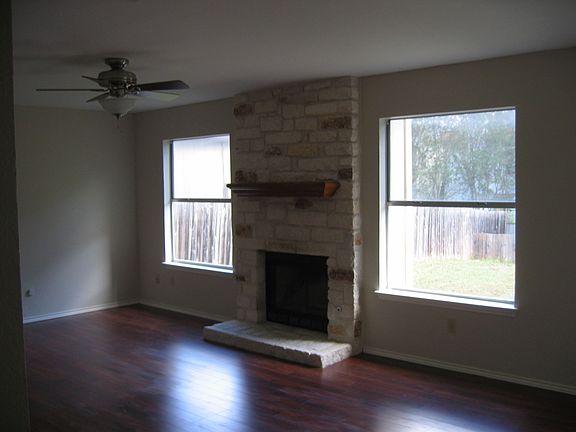 New wood floor in living room