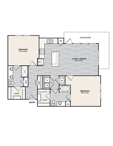 Floor plan B2D