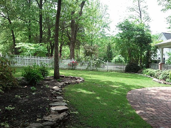 Front yard from walkway