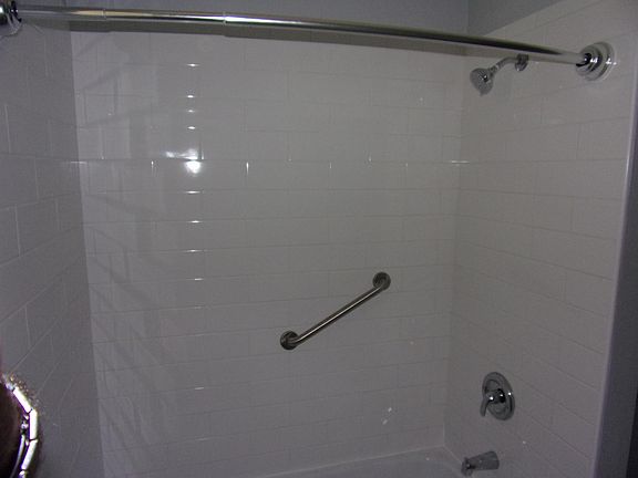 New shower