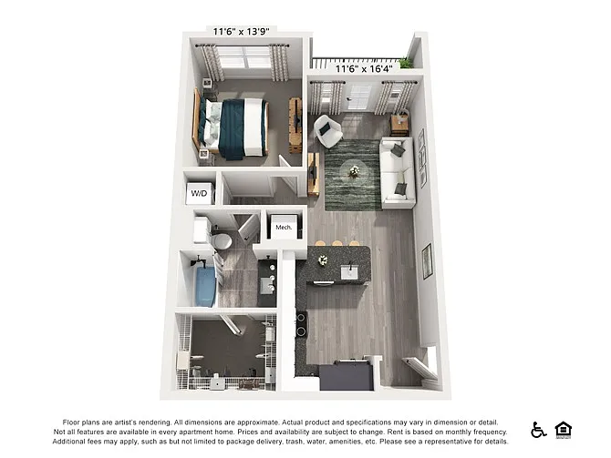 Floor plan A2A