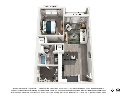 Floor plan A2B