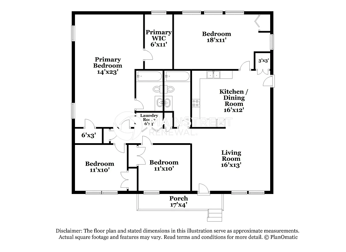 Floor Plan - 639 Bullhardt Dr