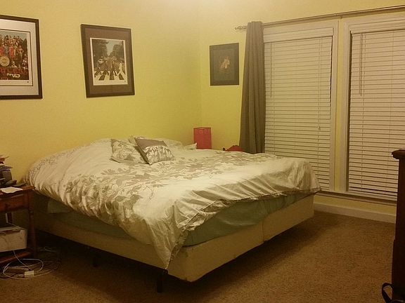 spacious master bedroom