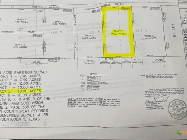 0 Knipling St, Pt Lavaca, TX 77979