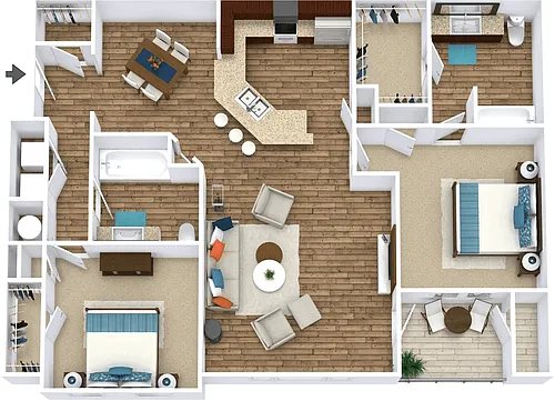 Floor plan Madison