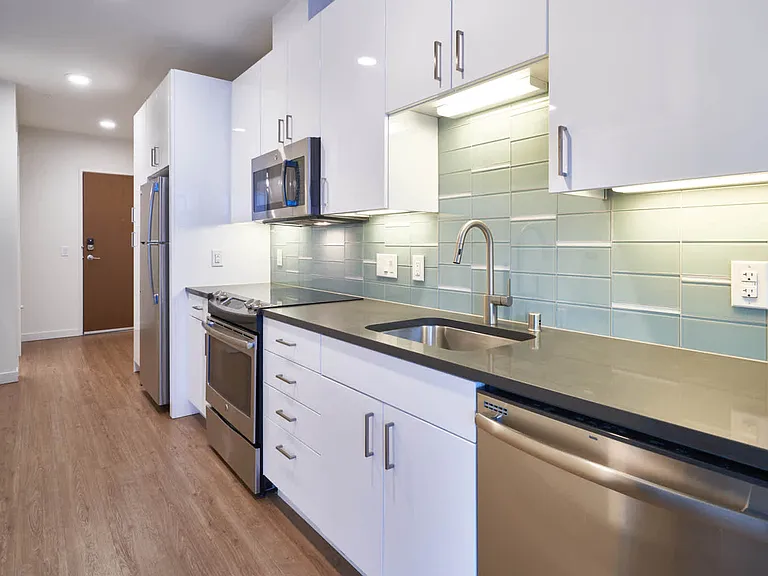 Kitchen with Stainless Steel Appliances