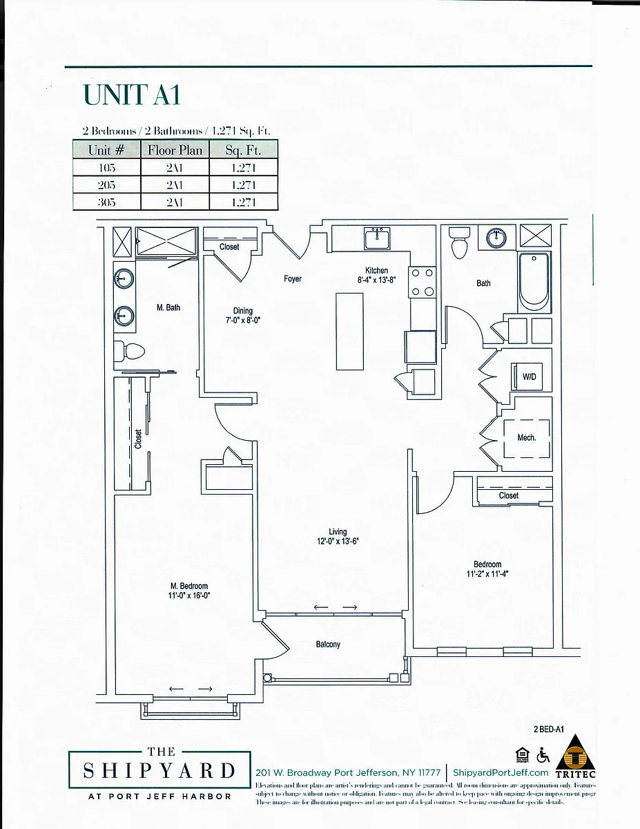 Floor plan 2A1