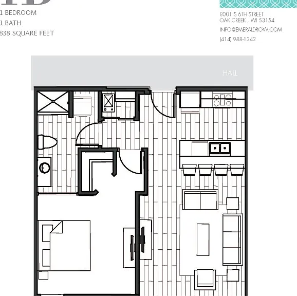 Emerald Row Apartments — Photo 23