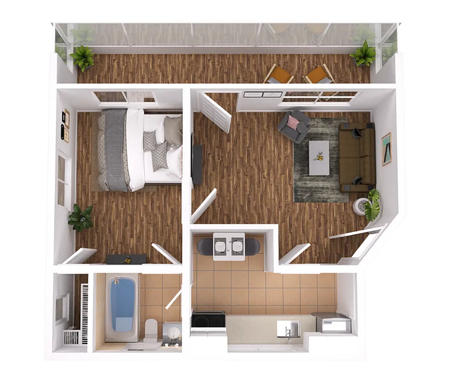 Floor plan Crescent