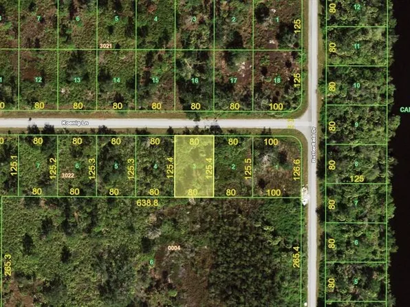 12485 KOENIG LANE LOT 3, PORT CHARLOTTE, FL 33953
