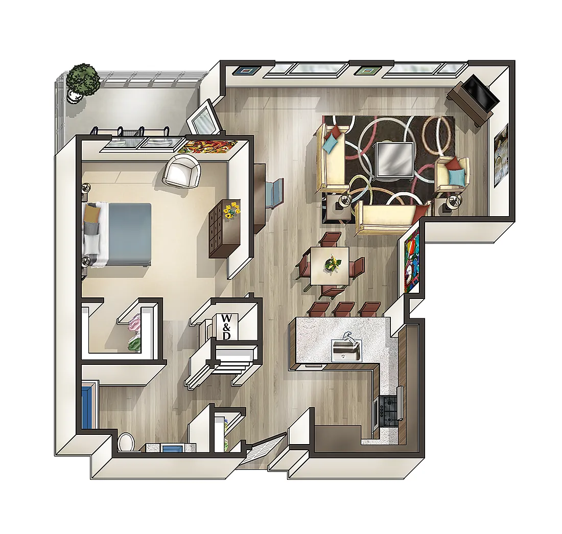 Floor plan F