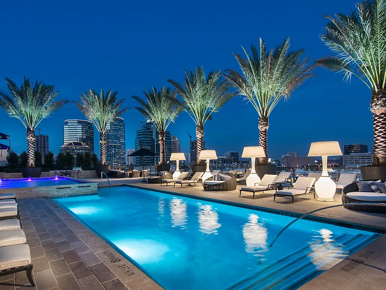 Elevated Pool Deck