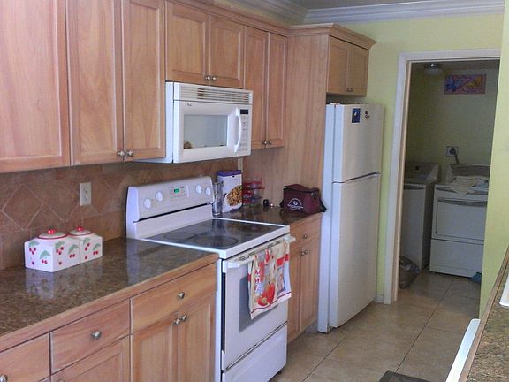 Kitchen and laundry room 