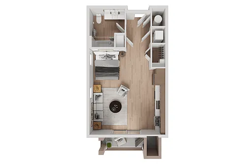 Floor plan Meadow (HCA)
